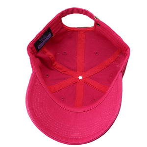 Classic Baseball Cap Soft Cotton Adjustable Size - Hot Pink